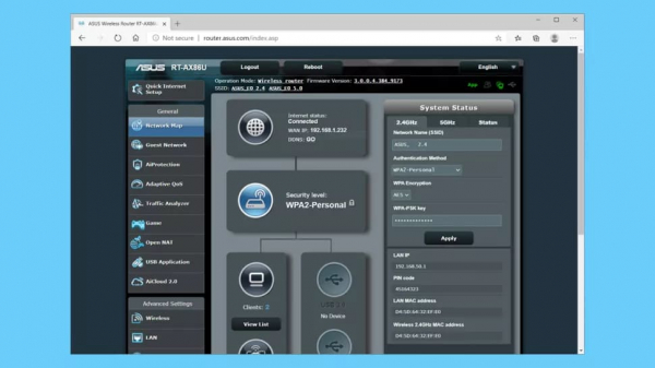 Обзор Asus RT-AX86U