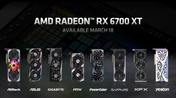 AMD Radeon RX 6700 XT: Дата выхода, новости и слухи