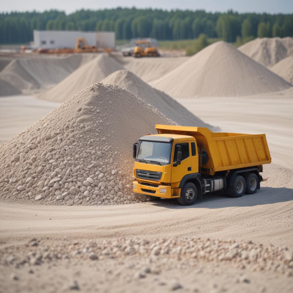 Щебень известняковый с доставкой: виды фракций, характеристики и области применения