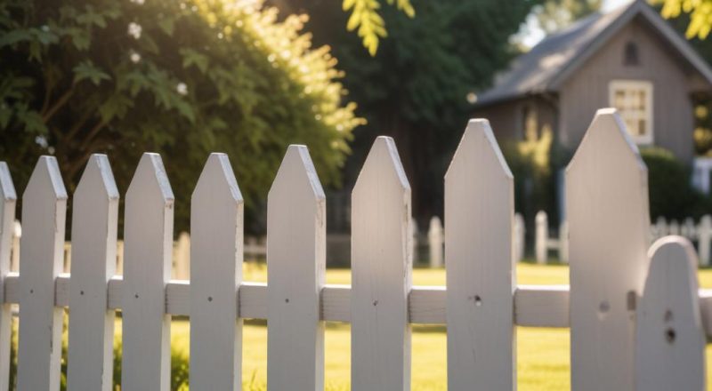 Штакетник: виды материалов и способы монтажа