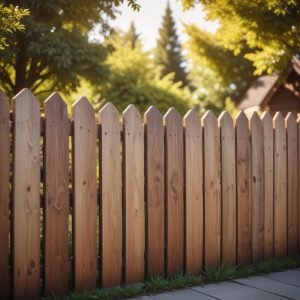 Конструкция жалюзийного забора