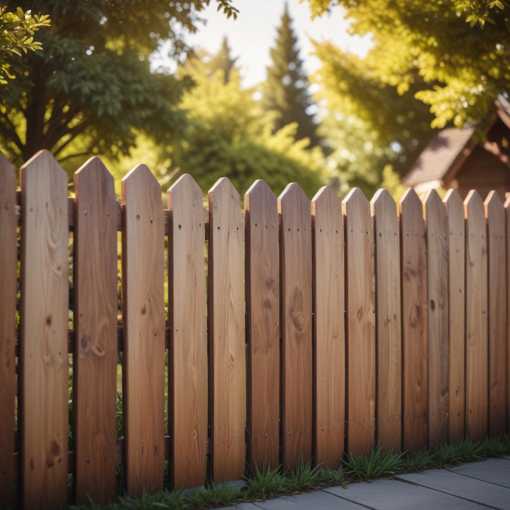 Конструкция жалюзийного забора